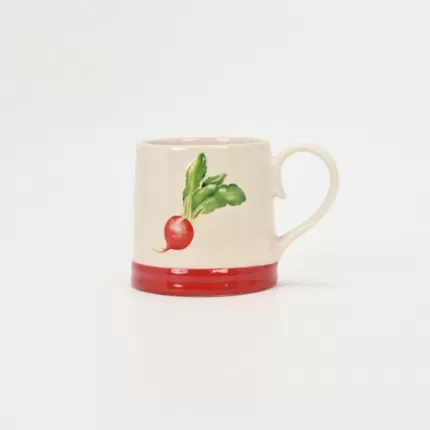 Happy Veggie Mug-cherry radish