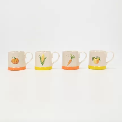 Happy Veggie Mug-pumpkin