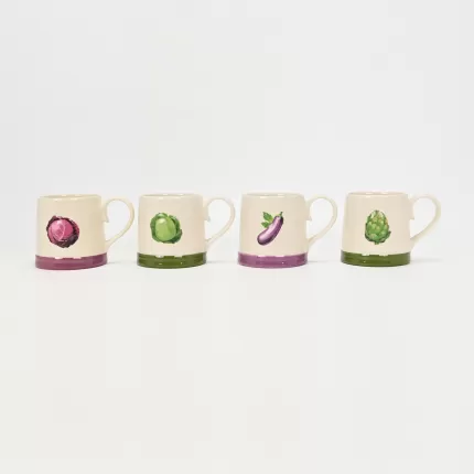Happy Veggie Mug-purple cabbage