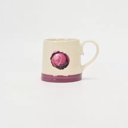 Happy Veggie Mug-purple cabbage