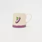 Happy Veggie Mug-eggplant