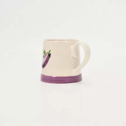 Happy Veggie Mug-eggplant