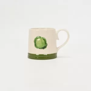 cabbage mug, ceramic mug, vegetable mug, green mug，kitchen garden decor, farmhouse kitchenware, whimsical drinkware, nature-inspired cup, cabbage ceramic coffee cup, cabbage tea mug, garden vegetable 