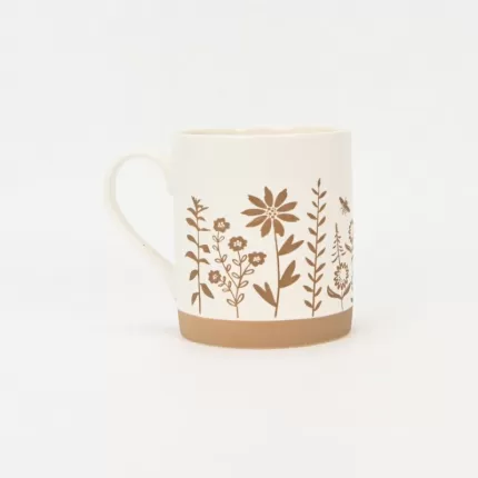 Floral Alphabet Mug-1