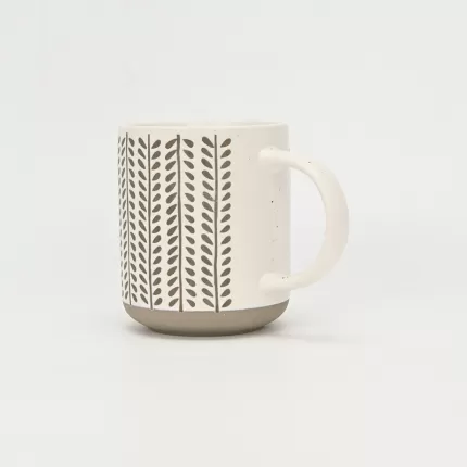 Stem & Leaf Geometric Mug