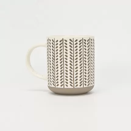 Stem & Leaf Geometric Mug