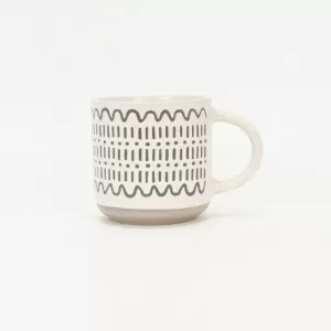 pink striped mug, geometric ceramic mug, gold handle coffee cupink mug with saucer, white ceramic saucer with gold rim, modern pink mug set, elegant coffee cup and saucer, stylish mug and plate set, p