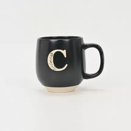 Floral Alphabet Mug-2