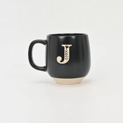 Floral Alphabet Mug-4