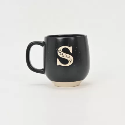Floral Alphabet Mug-6