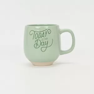 floral handle ceramic mug, nature-inspired coffee mug, botanical print ceramic cup, rustic clay texture mug, plant-themed tea mug, aesthetic nature mug