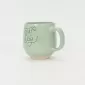 Floral Quotes Mug-green