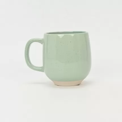 Floral Quotes Mug-green