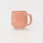 Floral Quotes Mug-living coral