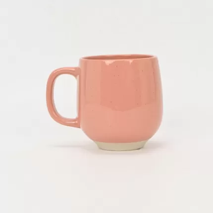Floral Quotes Mug-living coral