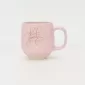 Floral Quotes Mug-pink