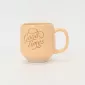 Floral Quotes Mug-yellow