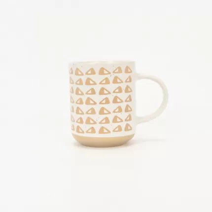 Mountain Geometry Mug-orange