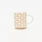 Mountain Geometry Mug-orange