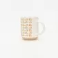 Mountain Geometry Mug-orange