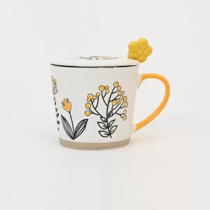 bee mug with lid