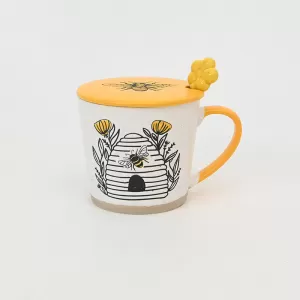 bee mug with lid