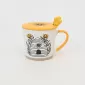 Bee Loved Blossoms Mug with Lid