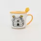 Bee Loved Blossoms Mug with Lid
