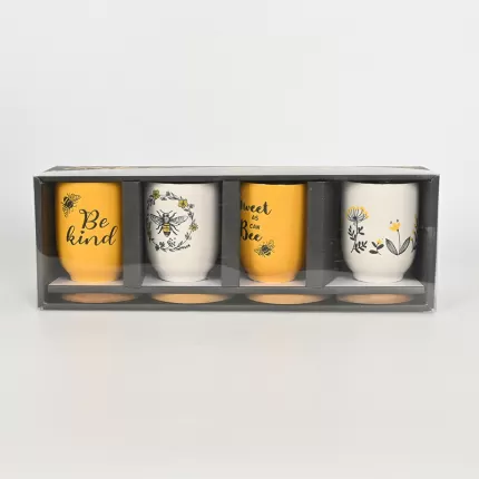 Yellow Flower Mug-white