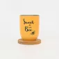 Bee Quote Mug-yellow