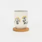 Yellow Flower Mug-white