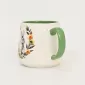 Floral Wreath Bunny Mug-2