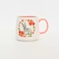 Floral Wreath Bunny Mug-3