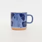 Floral Dream Mug-elegant blue