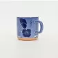 Floral Dream Mug-elegant blue