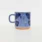 Floral Dream Mug-elegant blue