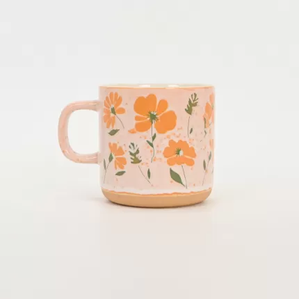Floral Dream Mug-vitality green