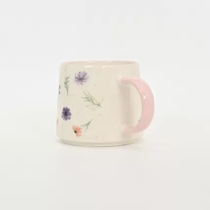 Verdure and Bloom Mug-pink
