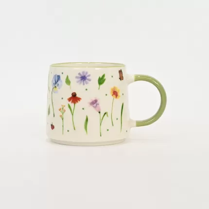 Verdure and Bloom Mug-green