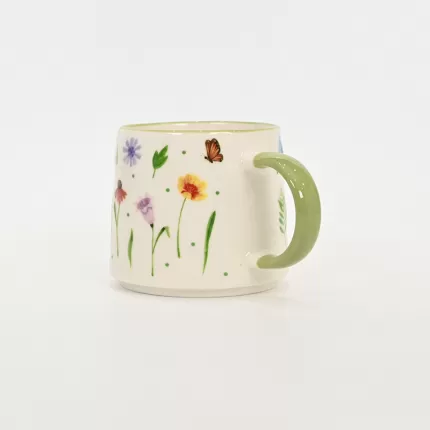 Verdure and Bloom Mug-green
