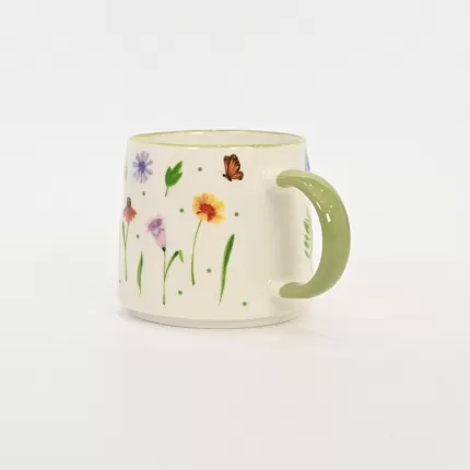 Verdure and Bloom Mug-green