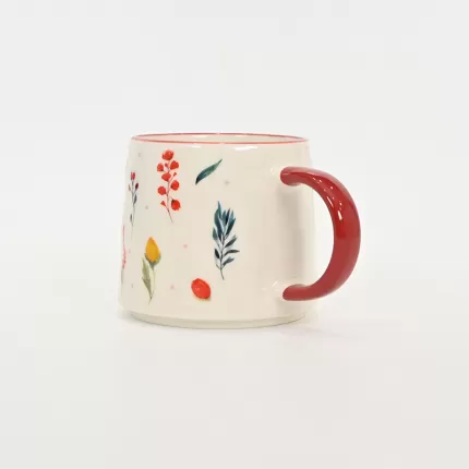 Floral Dream Mug-fresh pink