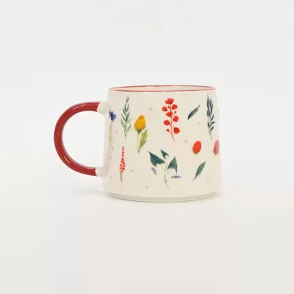 Floral Dream Mug-fresh pink