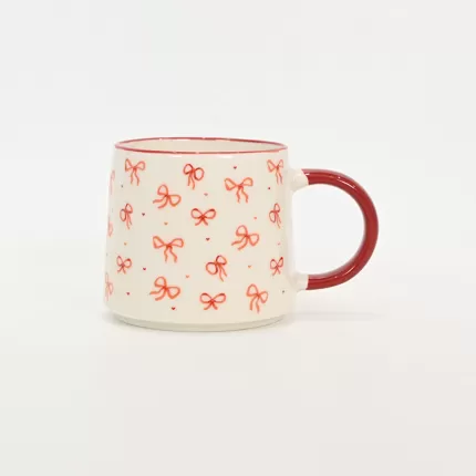 Bow Polka Dot Mug