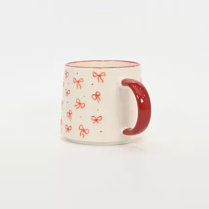 Bow Polka Dot Mug