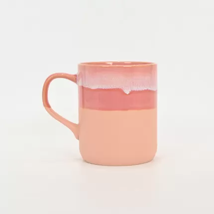 Beach Stroll Mug-pink