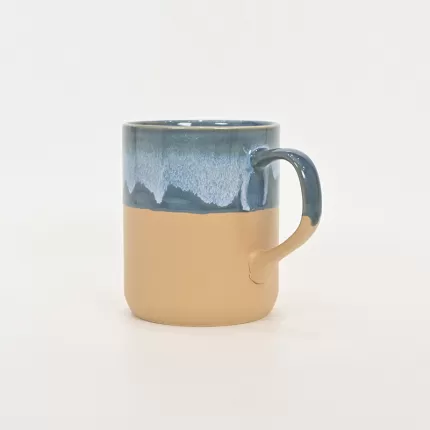 Beach Stroll Mug-blue