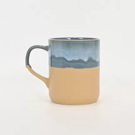 Beach Stroll Mug-blue