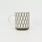 Diamond Grid Geometric Mug