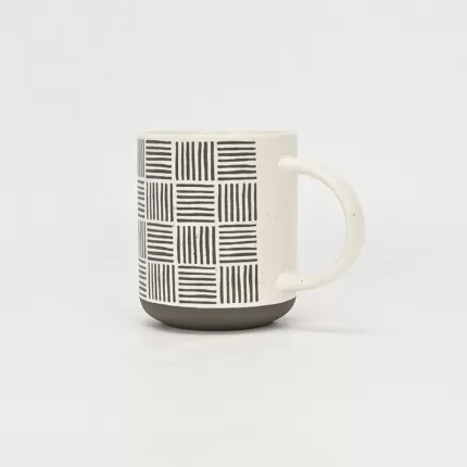 Line Pattern Geometric Mug